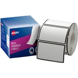 AVERY 937112 BORDER LABEL WHITEBLACK ROLL 500