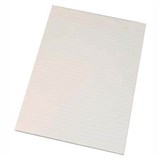 QUILL RULED BOND PAD 2 SIDED 70GSM 70 LEAF A4 WHITE