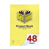 SPIRAX 142 PROJECT BOOK 18MM DOTTED THIRDS A4 48 PAGE