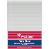 WRITER EXAM PAPER QLD RULED YEAR 2 18MM A4 WHITE 250 SHEETS