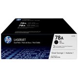 HP CE278AD 78A TONER CARTRIDGE BLACK TWIN PACK