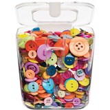 DEFLECTO STORAGE CADDY ORGANISER CONTAINER SMALL WHITECLEAR