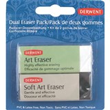 DERWENT DUAL ERASER PACK 2