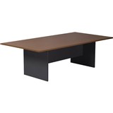 RAPID WORKER BOARDROOM TABLE 2400 X 1200MM CHERRYIRONSTONE