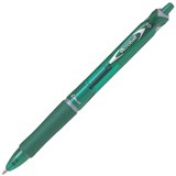 PILOT ACROBALL RETRACTABLE BALLPOINT PEN 10MM MEDIUM GREEN
