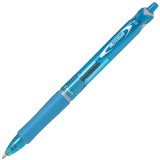 PILOT ACROBALL RETRACTABLE BALLPOINT PEN 10MM MEDIUM LIGHT BLUE