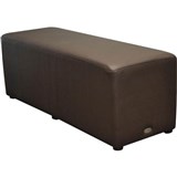 DURAFURN OTTOMAN RECTANGLE CHOCOLATE