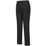 PORTWEST S232 STRETCH SLIM CHINO TROUSER BLACK 32