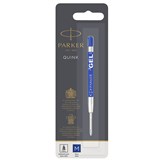 PARKER QUINKFLOW GEL PEN REFILL MEDIUM NIB BLUE