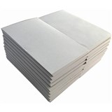 WRITER BANK PAD PLAIN 50GSM 100 SHEETS 125 X 75MM WHITE