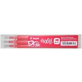 PILOT BLSFR5 FRIXION ERASABLE ROLLERBALL GEL REFILL FINE 05MM RED PACK 3