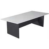 RAPID WORKER BOARDROOM TABLE 3200 X 1200MM WHITEIRONSTONE