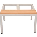RAPIDLINE SEAT AND STAND 610 X 700 X 350MM SILVER GREYLIGHT OAK