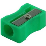 CELCO PENCIL SHARPENER 1HOLE PLASTIC ASSORTED