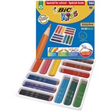 BIC KIDS EVOLUTION COLOURING PENCIL ASSORTED CLASSPACK 144