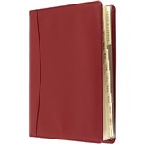 DEBDEN ELITE EXECUTIVE 1130U78 DIARY WEEK TO VIEW QUATRO CHERRY RED