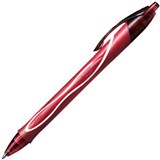 BIC GELOCITY RETRACTABLE QUICK DRY GEL PEN MEDIUM 07MM RED