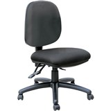 BURO MONDO JAVA TASK CHAIR MEDIUM BACK 3LEVER BLACK
