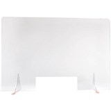 TRAFALGAR ACRYLIC SNEEZE GUARD SCREEN 1200 X 800MM LARGE