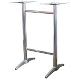 ASTORIA TABLE BASE TWIN WEIGHTED ALUMINIUM