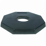 BRADY BOLLARD VALUE T TOP BASE ONLY 6KG BLACK