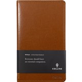 COLLINS WILLIAM NOTEBOOK RULED 192 PAGE A5 BROWN