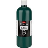JASART BYRON ACRYLIC PAINT 1 LITRE FOREST GREEN