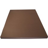 RAINBOW SPECTRUM BOARD 220GSM 510 X 640MM BROWN PACK 20