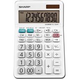 SHARP EL330WB DESKTOP CALCULATOR 10 DIGIT WHITE