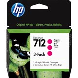 HP 3ED78A 712 INK CARTRIDGE 29ML MAGENTA PACK 3