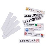 COLOP EMARK SELF ADHESIVE SIGN 45 X 18MM WHITE PACK 50