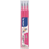 PILOT BLSFR5 FRIXION ERASABLE ROLLERBALL GEL REFILL FINE 05MM PINK PACK 3