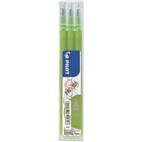 PILOT BLSFR5 FRIXION ERASABLE ROLLERBALL GEL REFILL FINE 05MM LIGHT GREEN PACK 3