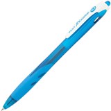 PILOT BEGREEN REXGRIP RETRACTABLE BALLPOINT FINE 07MM SOFT BLUE