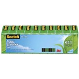 SCOTCH MAGIC GREENER TAPE 19MM X 228M PACK 10