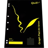 QUILL Q702 GRAPH PAD 5MM 25 LEAF A4