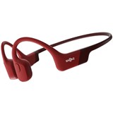 SHOKZ OPENRUN WIRELESS BLUETOOTH BONE CONDUCTION HEADPHONES RED