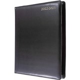 DEBDEN ELITE EXECUTIVE 1015U99 FINANCIAL YEAR DIARY WEEK TO VIEW QUATRO BLACK