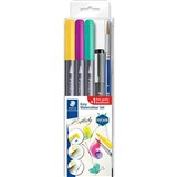 STAEDTLER 3001 DOUBLE ENDED WATERCOLOUR BRUSH PENS BUTTERFLY SET