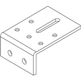 RAPIDLINE SHUSH30 SCREEN BACK TO BACK BRACKET WHITE PACK 2