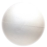 ZART POLYSTYRENE BALL 100MM WHITE