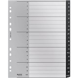 LEITZ RECYCLED INDEX DIVIDER PP AZ TAB A4 GREY