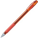 PENTEL BX487 IFEELIT BALLPOINT PEN 07MM ORANGE BOX 12