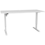 CONSET 50133 ELECTRIC HEIGHT ADJUSTABLE DESK 1200 X 800MM WHITEWHITE