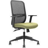 BRINDIS TASK CHAIR HIGH MESH BACK NYLON BASE ARMS APPLE