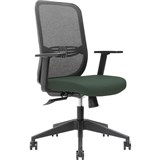 BRINDIS TASK CHAIR HIGH MESH BACK NYLON BASE ARMS FOREST