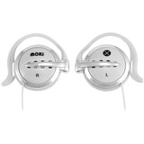 MOKI CLIPON WIRED EARPHONES WHITE