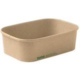 BIOPAK BIOBOARD KRAFT TAKEAWAY BASE 650ML BROWN PACK 50
