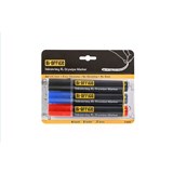 BIOFFICE INKSTRING DRYWIPE MARKERS XL ASSORTED PACK 3