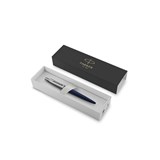 PARKER BALLPOINT PEN JOTTER ROYAL BLUE CHROME